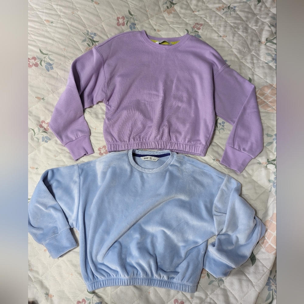 Girls DSG Cropped Sweatshirts